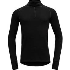 Polyamid Klær Devold Expedition Merino 235 Z.Neck Man - Black