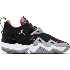 Men - Polyurethane Basketball Shoes Nike Jordan Westbrook One Take M - Black Cement