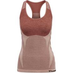 Yoga Tank Tops Hummel Clea Seamless Top Women - Withered Rose