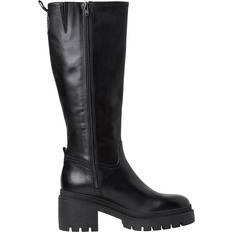 47 ½ - Damen Hohe Stiefel Tamaris Stiefel - Black