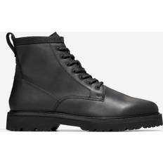 Cole Haan Men Boots Cole Haan Men's Leather Ankle Boots Black