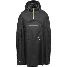 Hombre - Negro Capas y Ponchos Trespass Qikpac Poncho Unisex - Black