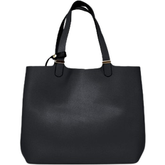 Polyurethane Toteväskor Pieces Shopper Shoulder Bag - Black