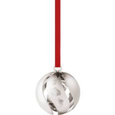 Georg Jensen 2023 Christmas Ball Silver Christmas Tree Ornament 5cm