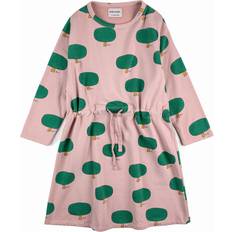 Bobo Choses Green Tree Dress - Pink