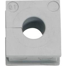 QT 7 Kabelgennemføring Klemme-diameter max. 8 mm Elastomer Grå 1 stk