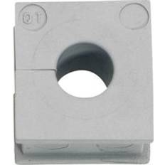 QT 5 Kabelgennemføring Klemme-diameter max. 6 mm Elastomer Grå 1 stk