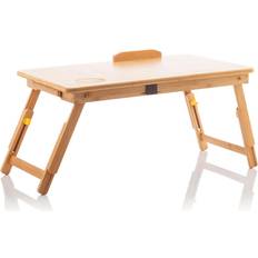 Mesas Auxiliares InnovaGoods Lapwood Natural Small Table 34x53cm