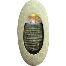 Geezy Wall Fountain Freestanding Water Fountain Small Garden Fountain With