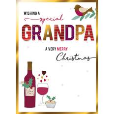 Christmas Cards & Invitations Second Nature Special Grandpa Embellished Christmas Card Shine Bright Range Cards