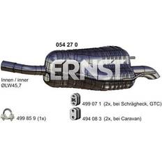 Avgassystem Ernst 054270 Bakre ljuddämpare Ljuddämpare, Slutdämpare 800 OPEL: Astra H Caravan, Astra H Hatchback
