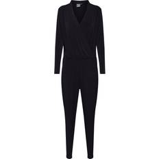 Elastane/Lycra/Spandex Tute intere Ichi Jumpsuit - Black