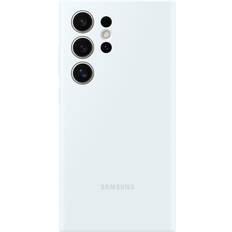 Fundas de teléfono móvil Samsung Funda silicona Galaxy S24 Ultra blanco