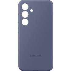 Fundas de teléfono móvil rebaja Samsung Funda Para Galaxy S24, Silicona, Trasera, Violeta