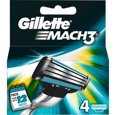 Gillette Mach 3 Blades 4 Pack