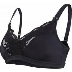 3XL Vêtements de maternité et d'allaitement Carriwell Lace Nursing Bra Black