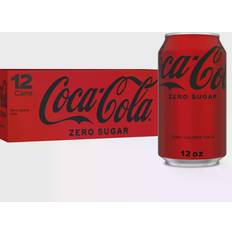 Food & Drinks Coca-Cola Zero Sugar Cola Soda 12fl oz 12