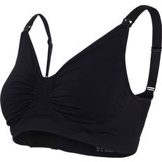 Adjustable Padded Maternity & Nursing Bra Black