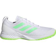 38 ⅔ Zapatillas deportivas para raqueta Adidas CourtFlash M - Cloud White/Beam Green/Solar Green