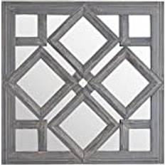 Hill 1975 Geometric Diamond Cut Out Wall Mirror Espejo de Pared