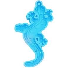 R3MC 3D Gecko/Frog Candle Silicone Mold Epoxy Resin Mold DIY Jewelry Pendant Tools Plaster Crafts Making Supplies Non-stick