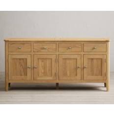 Oak Furniture Superstore Loxton Solid Oak Extra Large Sideboard