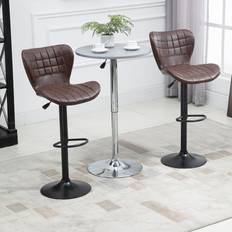 Brown Seating Stools Portland Brown PU Seating Stool
