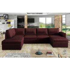 Beige - U-soffor Mirjan24 Taberk Med Divan Och Schäslong 4-Sits Soffa 3-sits