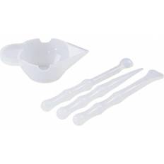 1Set Mix Cup Silicone Mold Epoxy Resin Tools DIY Jewelry Making Stick