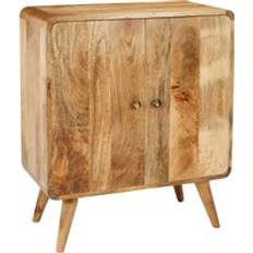 B&Q Cabinets B&Q 2 Door Solid Wood Sideboard
