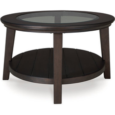 Ashley Brown Coffee Tables Ashley Signature Celamar Dark Coffee Table