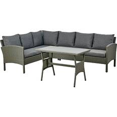 Orlando Loungesæt, 1 borde inkl. 2 sofaer