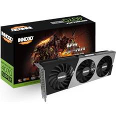 Inno3d 4070 super Inno3D GeForce RTX 4070 SUPER X3 OC 12 GB GDDR6X-RAM PCIe x16 HDMI DisplayPort NVIDIA G-Sync