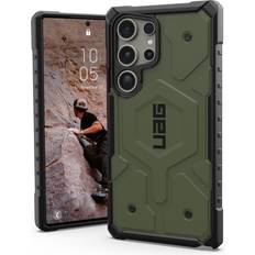 UAG Coque arrière Pathfinder Magnet Samsung Galaxy S24 Ultra Olive Drab Vert foncé