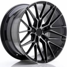 Bilfälgar Japan Racing JR38 Black Face BRUSHED 8.5x19 5/114.3 ET45 B67.1