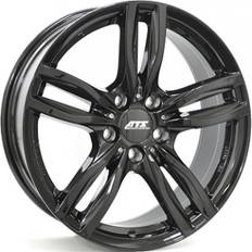 Bilfälgar ATS Evolution Gloss Black 8x18 5/120 ET43 B72.6