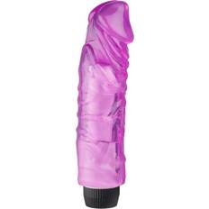 Realistisk Multispeed Lila Dildovibrator XL