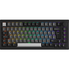 Akko 5075B Plus-S Black & Silver Gaming Keyboard