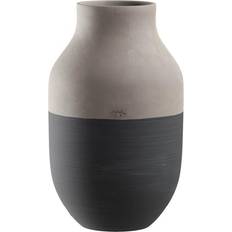 Kähler Omaggio Circulare H31 cm Anthrazitgrau Vase