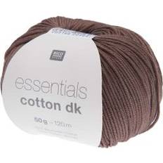 Garn & Håndarbejdsudstyr Rico Design Essentials Cotton DK Brown 113