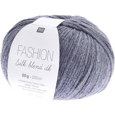 Garn & Håndarbejdsudstyr Rico Design Fashion Silk Blend dk Marine