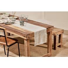 Linen Tablecloths Nkuku Sanee Linen Blend Tablecloth Natural