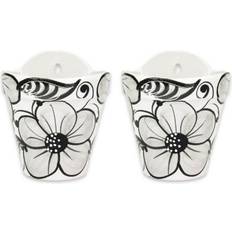 Pots, Plants & Cultivation Rosalind Wheeler Hanging Pot 22x22cm Grey Flower Set Of 2