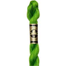 Green Yarn DMC Green Pearl Cotton Thread Size 5 25m 906