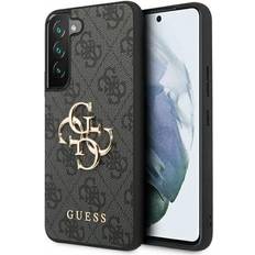Guess Mobiltilbehør Guess 4G Metal Logo Case für Samsung Galaxy S23 grey GUHCS23S4GMGGR