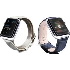 Waloo Leather Band for Apple Watch 38/40/41mm (2-Pack)