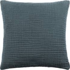 Textiles Yard Lark Dusk Muslin Cotton Cushion Grey (45x45cm)