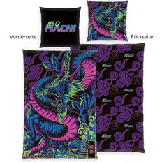 Heimtextilien Herding NEOMACHI Dragon Bettwäsche multicolor Bettbezug