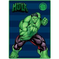 Marvel Peluches The Avengers PLAID-COUVERTURE POLAIRE HULK MARVEL DISNEY 100X140 CM-NEUF. Vert