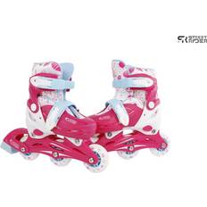 Inlines & Rolschaatsen Kids Globe Street Rider Inlineskates verstelbaar maat 27-30 roze